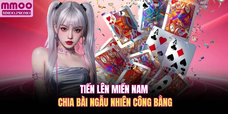 Tiến lên miền Nam chia bài ngẫu nhiên công bằng 